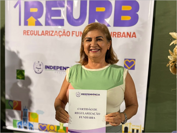 Prefeitura de Independência entrega primeiros títulos de Regularização Fundiári [...]